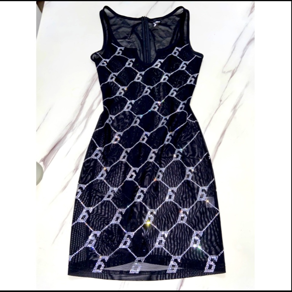 Gsuwoo custom bling dress